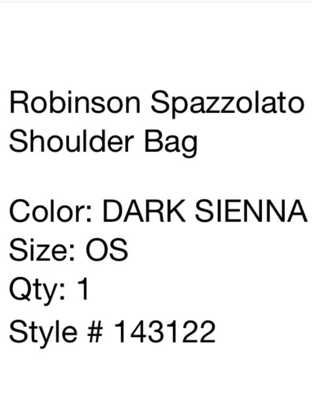 Tory Burch Robinson Spazzolato Shoulder bag color Dark Sienna - Picture 2 of 8